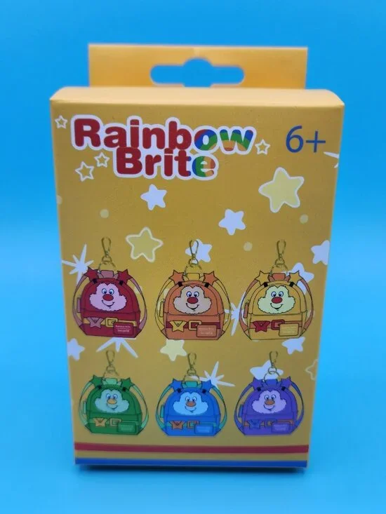 Loungefly Rainbow Brite Rainbow Sprites Green Blind Box Mini-Backpacks Charm NEW - Picture 3 of 10